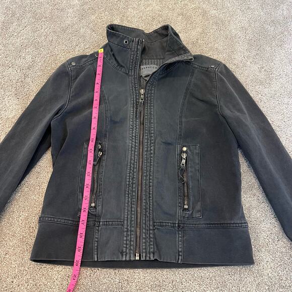 Marrakech Women's Full Zip Cotton Jacket Grey Size Small - Picture 7 of 8